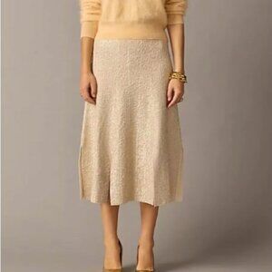 JCREW COLLECTION SEQUIN SWEATER SLIP SKIRT SZ SMALL NWT